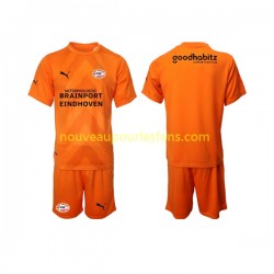 Maillot PSV Eindhoven Gardien Enfant Tenue Extérieur 2022-2023 Manche Courte