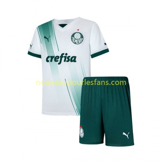 Maillot Palmeiras Enfant Tenue Extérieur 2023-2024 Manche Courte