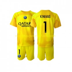 Maillot Paris Saint-Germain K.NAVAS 1 Gardien Enfant Tenue 3ème 2022-2023 Manche Courte