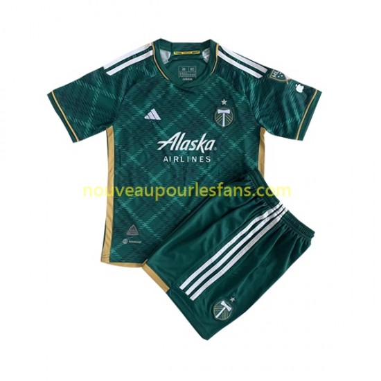 Maillot Portland Timbers Enfant Tenue Domicile 2023 Manche Courte