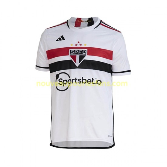 Maillot São Paulo Homme Tenue Domicile 2023 Manche Courte