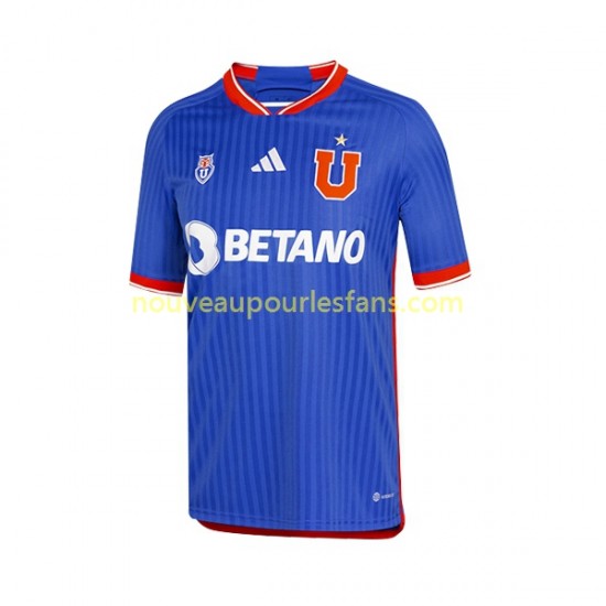 Maillot Universidad de Chile Homme Tenue Domicile 2023 Manche Courte