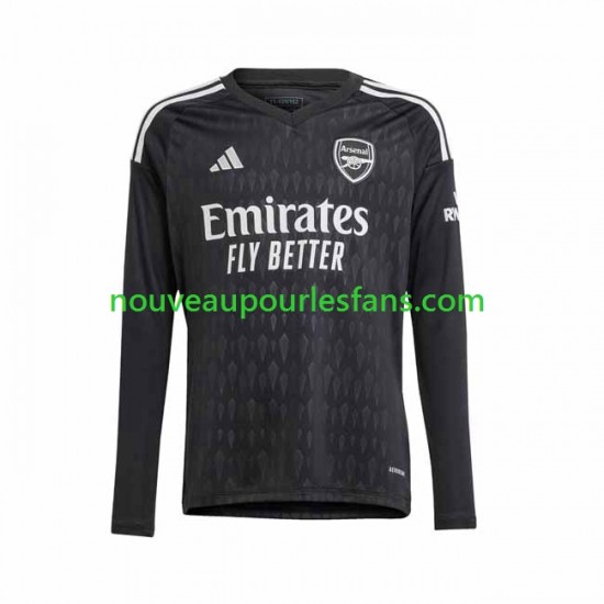 Maillot Arsenal Gardien Homme Tenue Domicile 2023-2024 Manche Longue
