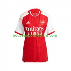 Maillot Arsenal Femme Tenue Domicile 2023-2024 Manche Courte