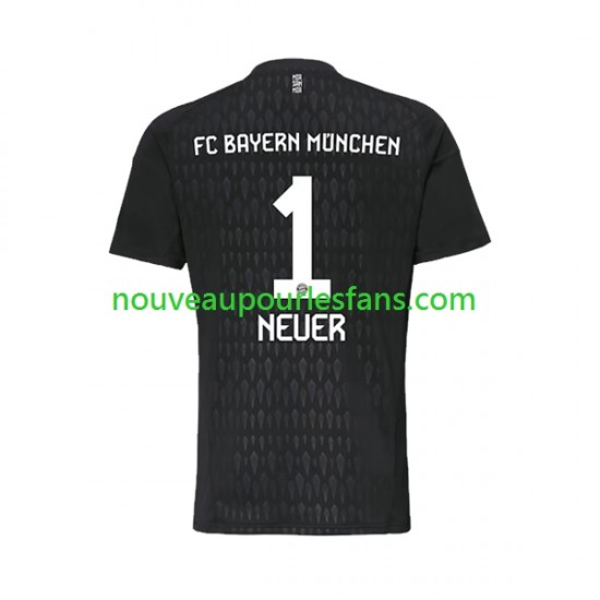 Maillot Bayern Munich Manuel Neuer 1 Gardien Homme Tenue Domicile 2023-2024 Manche Courte