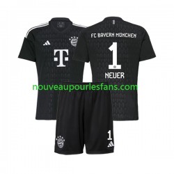 Maillot Bayern Munich Manuel Neuer 1 Gardien Enfant Tenue Domicile 2023-2024 Manche Courte