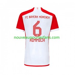 Maillot Bayern Munich Joshua Kimmich 6 Homme Tenue Domicile 2023-2024 Manche Courte