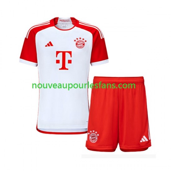 Maillot Bayern Munich Enfant Tenue Domicile 2023-2024 Manche Courte