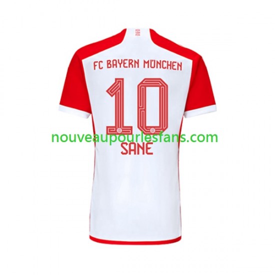 Maillot Bayern Munich Leroy Sane 10 Homme Tenue Domicile 2023-2024 Manche Courte
