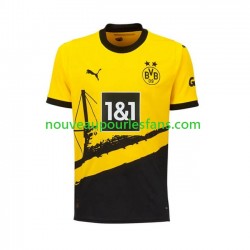 Maillot Borussia Dortmund Homme Tenue Domicile 2023-2024 Manche Courte