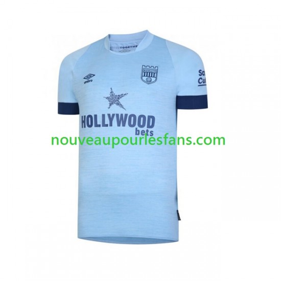 Maillot Brentford Homme Tenue Extérieur 2023-2024 Manche Courte