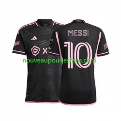 Maillot InterMiami Lionel Messi 10 Homme Tenue Extérieur 2023 Manche Courte