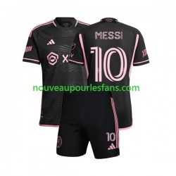 Maillot InterMiami Lionel Messi 10 Enfant Tenue Extérieur 2023 Manche Courte