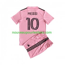 Maillot InterMiami Lionel Messi 10 Enfant Tenue Domicile 2023 Manche Courte