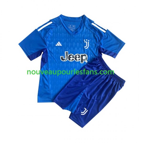 Maillot Juventus Gardien Enfant Tenue Domicile 2023-2024 Manche Courte