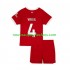 Maillot Liverpool Virgil van Dijk 4 Enfant Tenue Domicile 2023-2024 Manche Courte