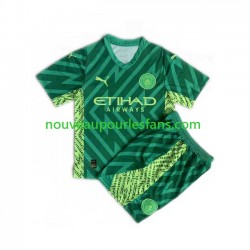 Maillot Manchester City Gardien Enfant Tenue Domicile 2023-2024 Manche Courte