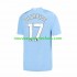 Maillot Manchester City Kevin De Bruyne 17 Homme Tenue Domicile 2023-2024 Manche Courte