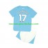 Maillot Manchester City Kevin De Bruyne 17 Enfant Tenue Domicile 2023-2024 Manche Courte