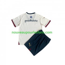 Maillot PSV Eindhoven Enfant Tenue Extérieur 2023-2024 Manche Courte