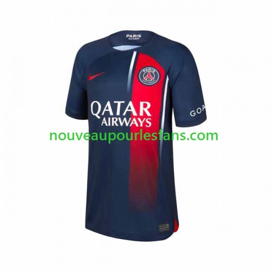 Maillot Paris Saint-Germain Homme Tenue Domicile 2023-2024 Manche Courte
