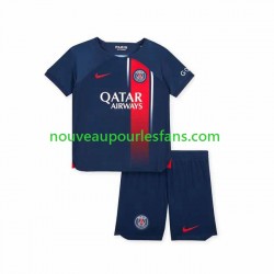 Maillot Paris Saint-Germain Enfant Tenue Domicile 2023-2024 Manche Courte