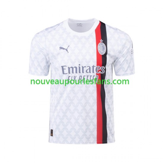 Maillot AC Milan Olivier Giroud 9 Homme Tenue Extérieur 2023-2024 Manche Courte