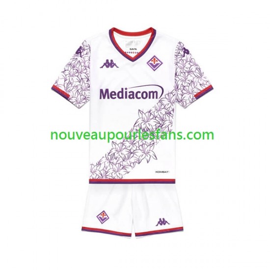 Maillot Fiorentina Enfant Tenue Extérieur 2023-2024 Manche Courte