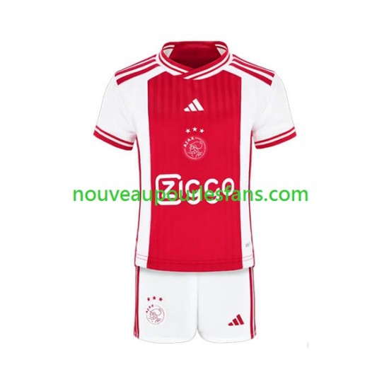 Maillot Ajax Amsterdam Enfant Tenue Domicile 2023-2024 Manche Courte