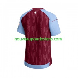 Maillot Aston Villa Homme Tenue Domicile 2023-2024 Manche Courte