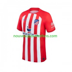 Maillot Atlético Madrid Homme Tenue Domicile 2023-2024 Manche Courte