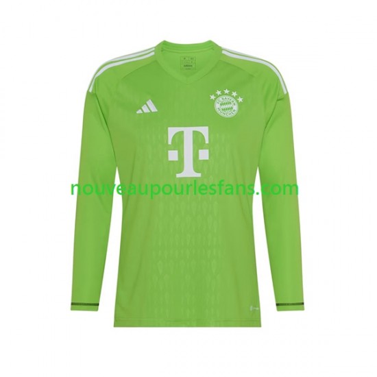 Maillot Bayern Munich Gardien Homme Tenue Extérieur 2023-2024 Manche Longue