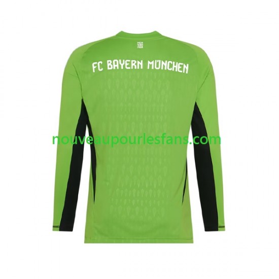 Maillot Bayern Munich Gardien Homme Tenue Extérieur 2023-2024 Manche Longue