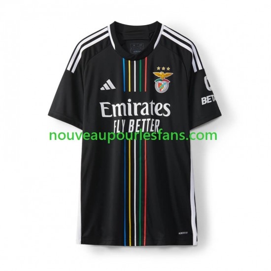 Maillot Benfica Homme Tenue Extérieur 2023-2024 Manche Courte