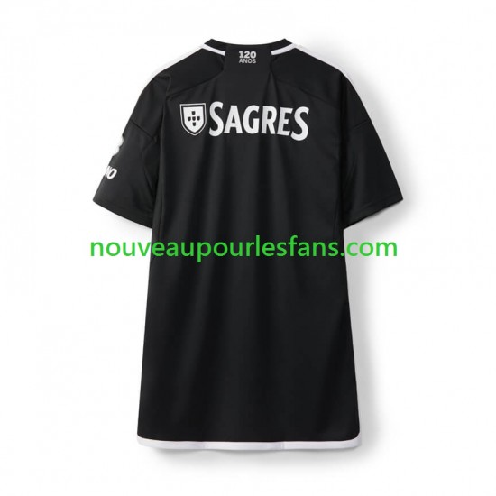Maillot Benfica Homme Tenue Extérieur 2023-2024 Manche Courte