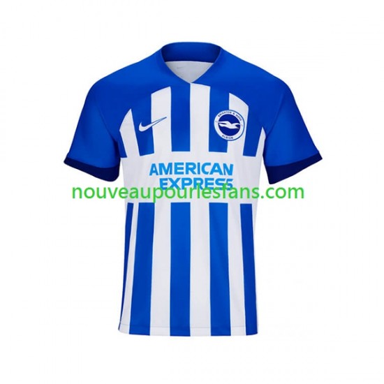 Maillot Brighton & Hove Albion Homme Tenue Domicile 2023-2024 Manche Courte