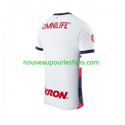 Maillot Deportivo Guadalajara Homme Tenue Extérieur 2023-2024 Manche Courte
