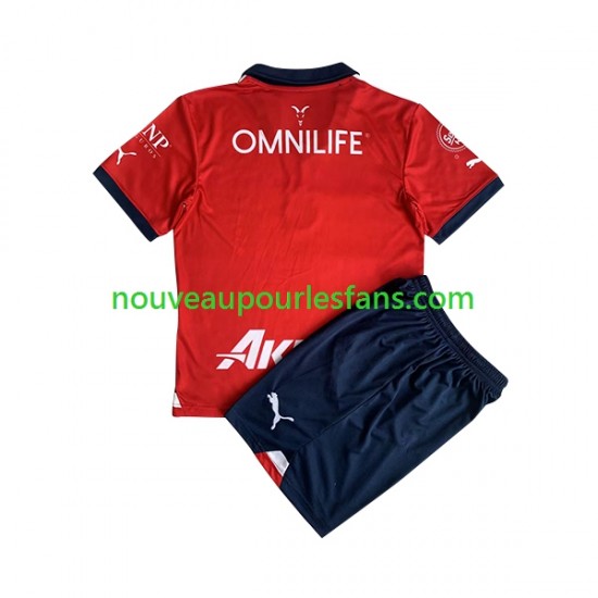 Maillot Deportivo Guadalajara Enfant Tenue Domicile 2023-2024 Manche Courte