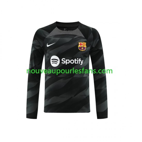Maillot FC Barcelone Gardien Homme Tenue Extérieur 2023-2024 Manche Longue