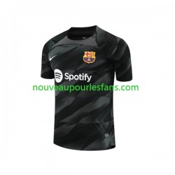 Maillot FC Barcelone Gardien Homme Tenue Extérieur 2023-2024 Manche Courte