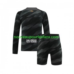 Maillot FC Barcelone Gardien Enfant Tenue Extérieur 2023-2024 Manche Longue