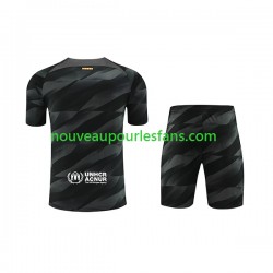 Maillot FC Barcelone Gardien Enfant Tenue Extérieur 2023-2024 Manche Courte