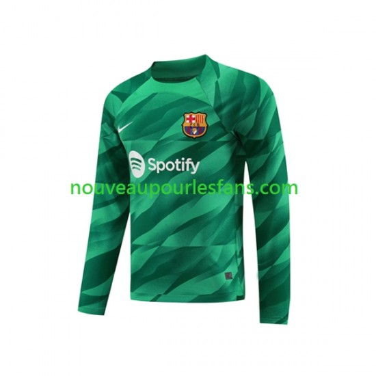 Maillot FC Barcelone Ter Stegen 1 Gardien Homme Tenue Domicile 2023-2024 Manche Longue