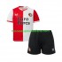 Maillot Feyenoord Rotterdam Enfant Tenue Domicile 2023-2024 Manche Courte