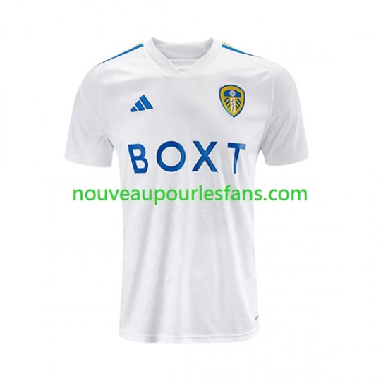 Maillot Leeds United Homme Tenue Domicile 2023-2024 Manche Courte