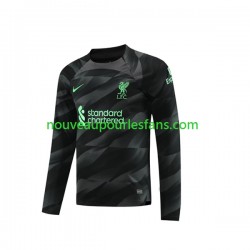 Maillot Liverpool Gardien Homme Tenue Extérieur 2023-2024 Manche Longue