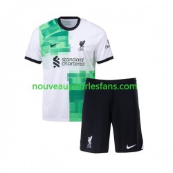 Maillot Liverpool Enfant Tenue Extérieur 2023-2024 Manche Courte