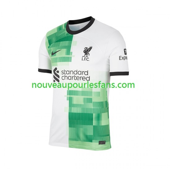 Maillot Liverpool Luis Diaz 7 Enfant Tenue Extérieur 2023-2024 Manche Courte
