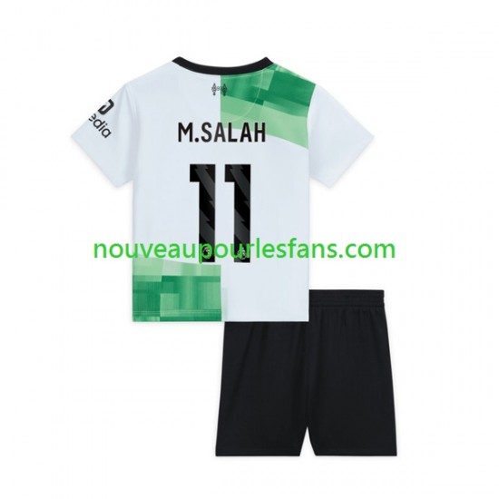 Maillot Liverpool M.Salah 11 Enfant Tenue Extérieur 2023-2024 Manche Courte