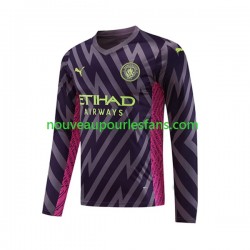 Maillot Manchester City Gardien Homme Tenue Extérieur 2023-2024 Manche Longue